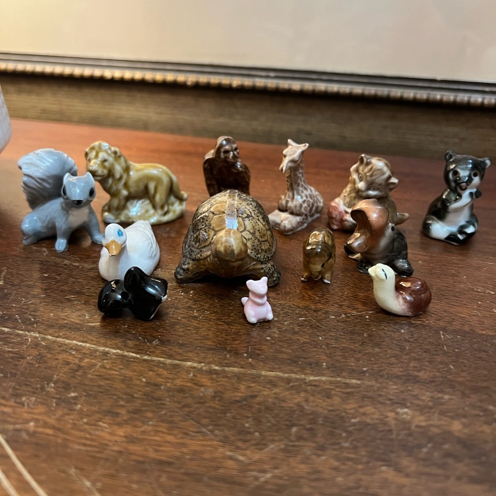 Miniature wades Whimsies Animal Figurine Set - Picture 2 of 6